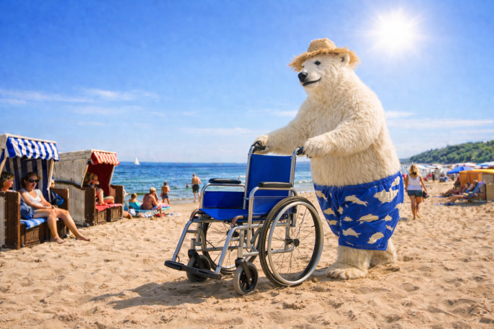 Barrierefreie Strandkörbe